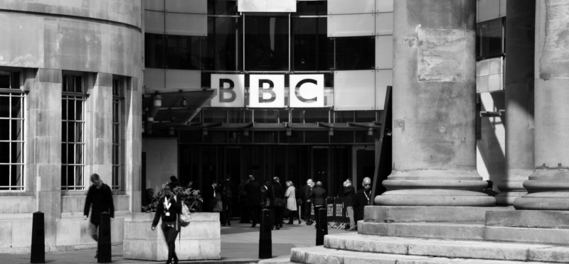 Sídlo BBC. 