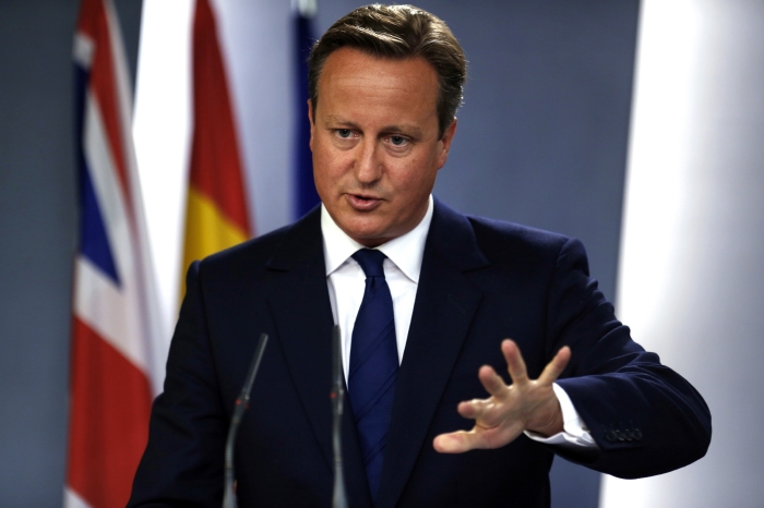 Britský premiér David Cameron.