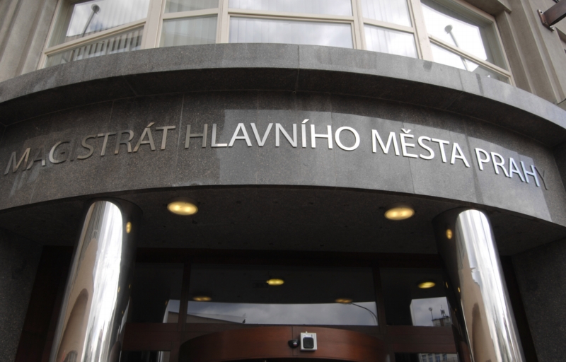 Magistrát hlavního města Prahy ve Škodově paláci. 
