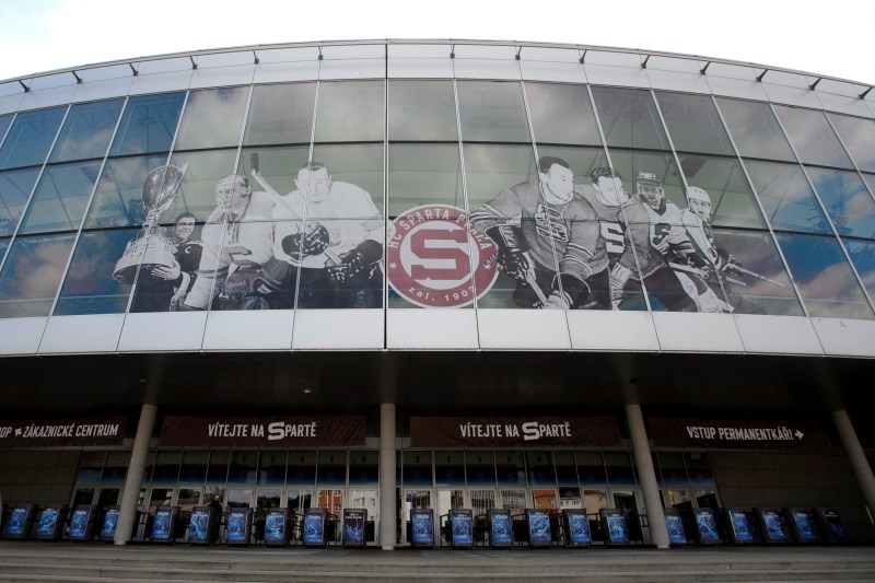 Nový domova Sparty libeňská O2 aréna. 