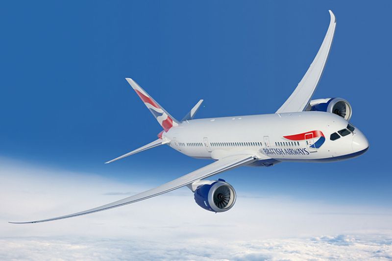 Letadlo British Airways.