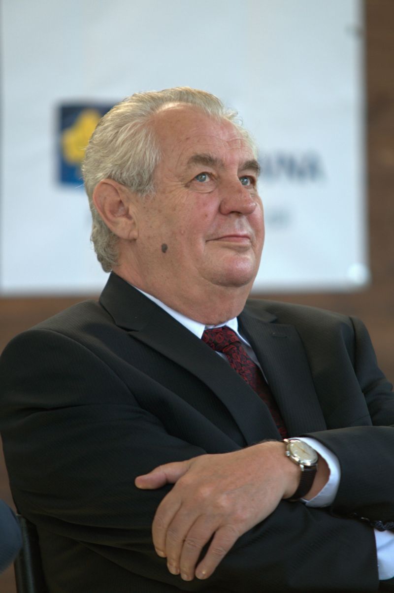 Miloš Zeman.