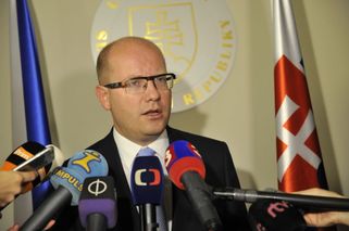 Premiér Bohuslav Sobotka.