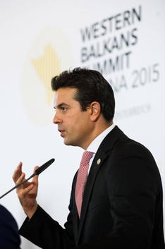 Makedonský ministr zahraničí Nikola Poposki.