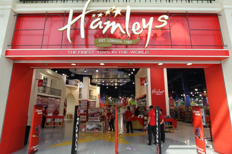 Obchodní dům Hamleys. 