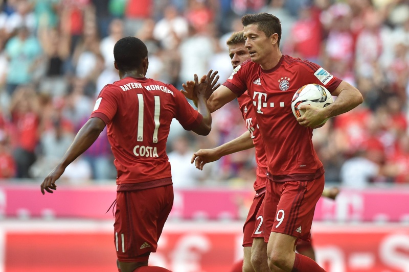 Fotbalisté Bayernu Mnichov.