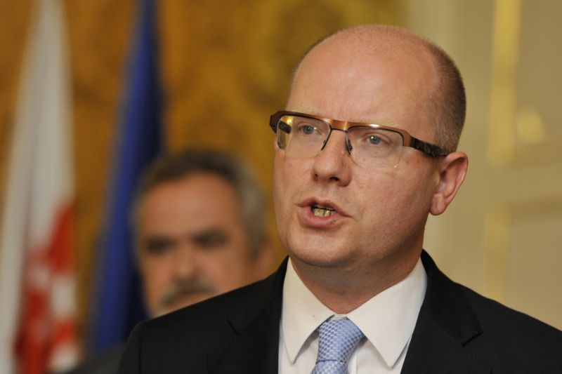 Premiér Bohuslav Sobotka.