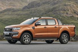Nový Ford Ranger Wildtrack absolvuje ve Frankfurtu evropskou premiéru.