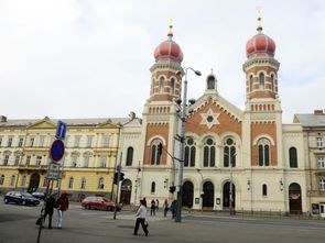 Velká synagoga v Plzni.