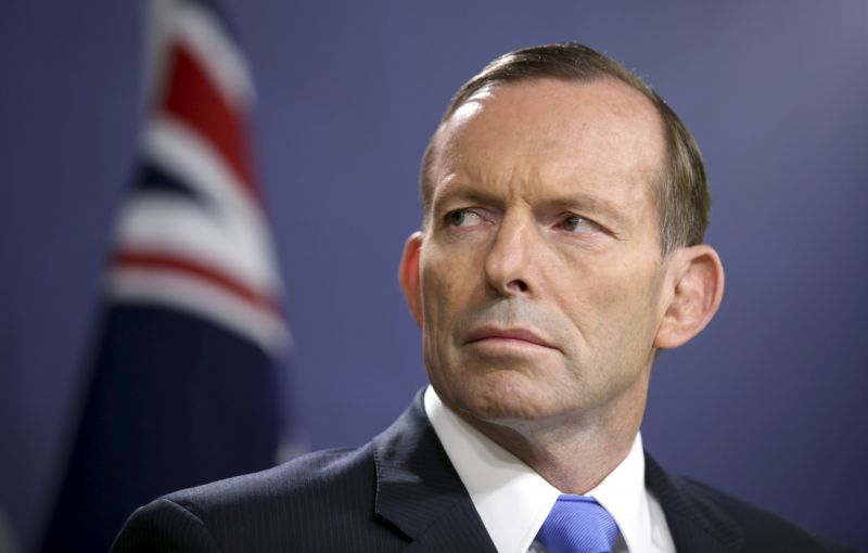 Bývalý australský premiér Tony Abbott.