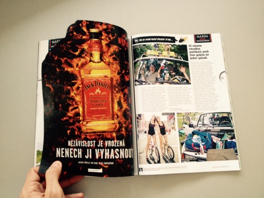 Inzerát Jack Daniel´s.