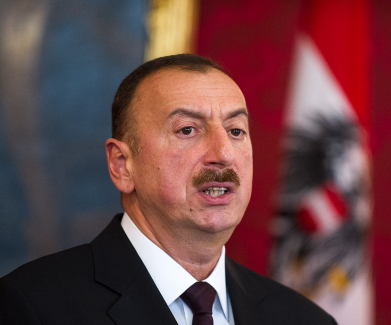 Ázerbajdžánský prezident Ilham Alijev.