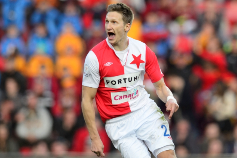 Milan Škoda, útočník Slavie.