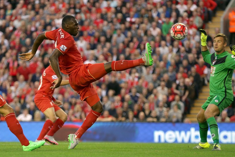 Christian Benteke z Liverpoolu.