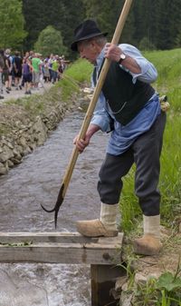 Ukázky plavení na Schwarzenberském plavebním kanálu začaly v roce 2000.