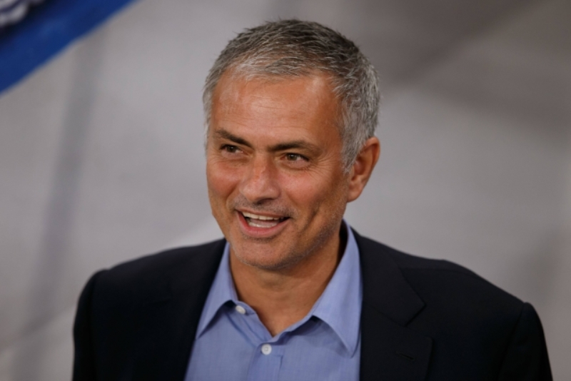 Manažer Chelsea José Mourinho měl po zápase s Dynamem Záhřeb výbornou náladu.