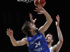 Jan Veselý, nejlepší střelec českých basketbalistů na ME.