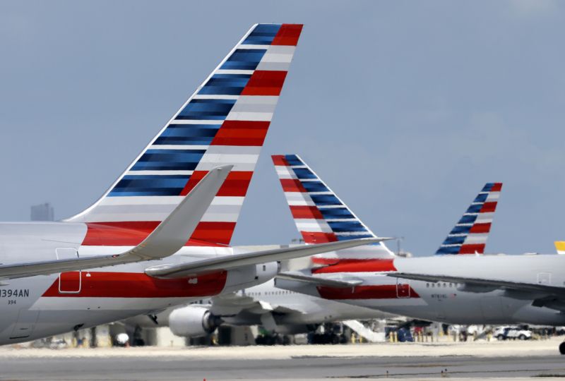 Letadla American Airlines. Letadla American Airlines.