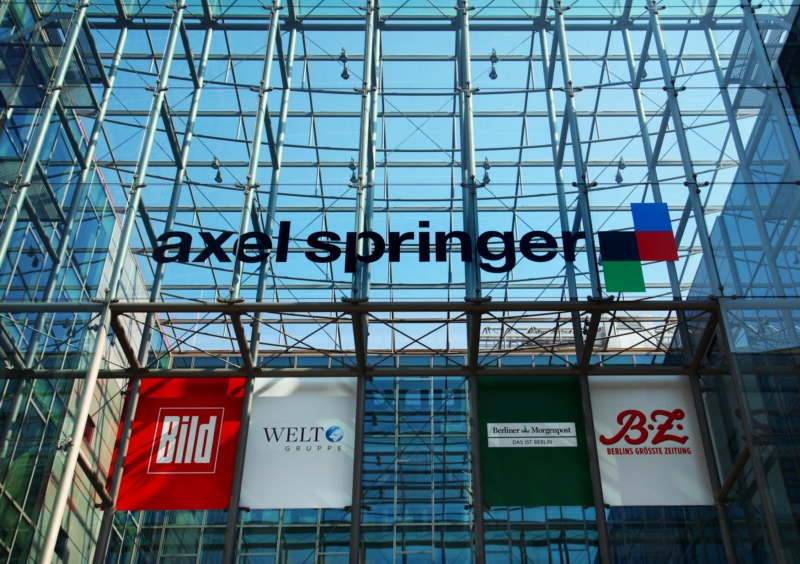 Německý vydavatelský dům Axel Springer.