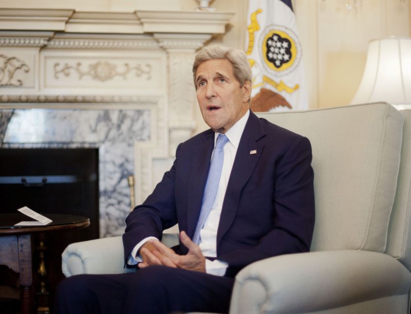 Americký ministr zahraničí John Kerry.