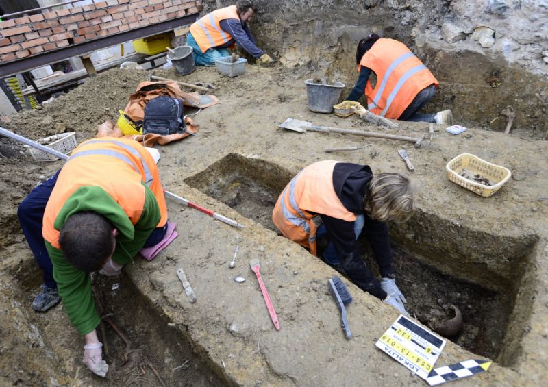 Archeologické práce (ilustrační foto).