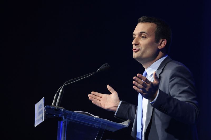 Poslanec za francouzskou nacionalistkou Národní frontu Florian Philippot.
