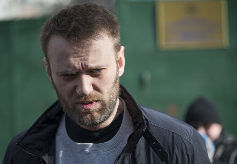 Opoziční vůdce Alexej Navalnyj.