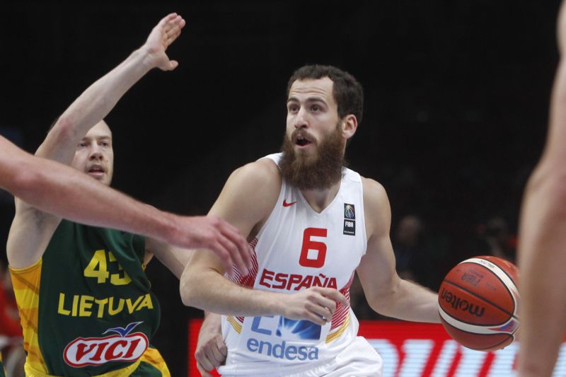 Španěl Sergio Rodriguez. 