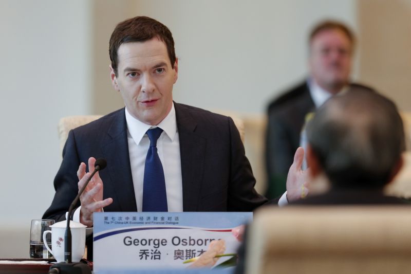 Britský ministr financí George Osborne.