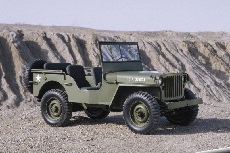 Willys MB z roku 1943.