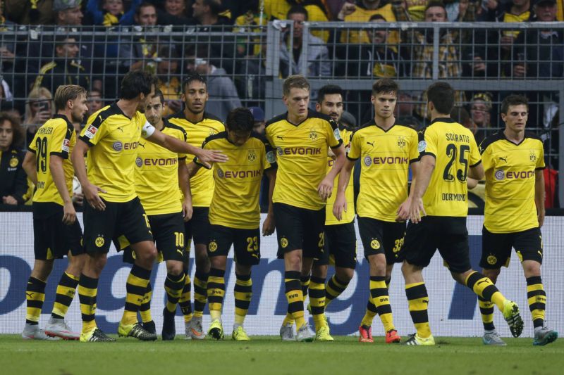 Hráči Borussie Dortmund. 