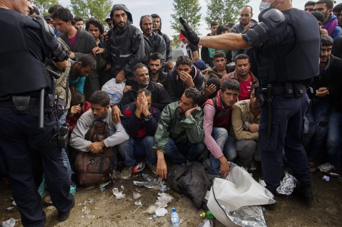 Migranti v Chorvatsku.