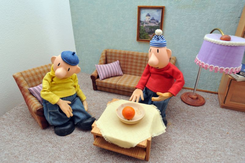 Animovaní hrdinové Pat a Mat. Animovaní hrdinové Pat a Mat.