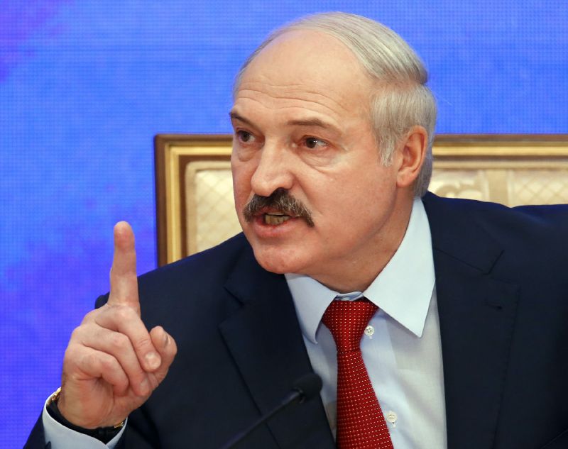 Běloruský prezident Alexandr Lukašenko.