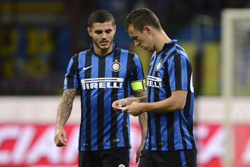 Fotbalisté Interu Milán.