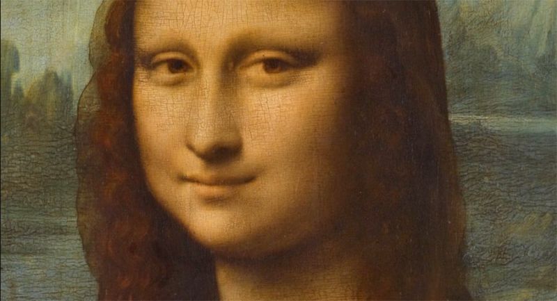 Slavný obraz Leonarda da Vinciho Mona Lisa.