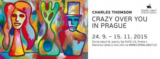 Výstava Charlese Thomsona v Art & Event Gallery Černá Labuť.