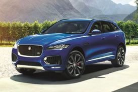 Jaguar přispívá do segmentu SUV a crossoverů modelem F-Pace.