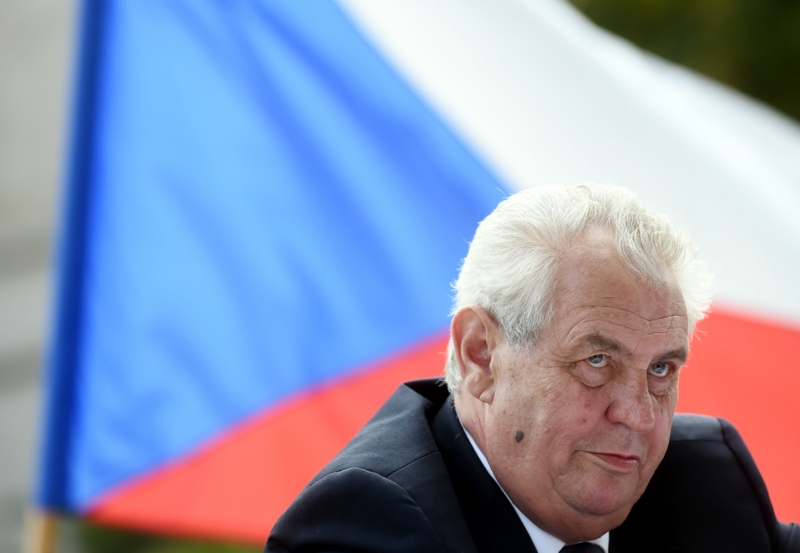 Prezident Miloš Zeman. Prezident Miloš Zeman.