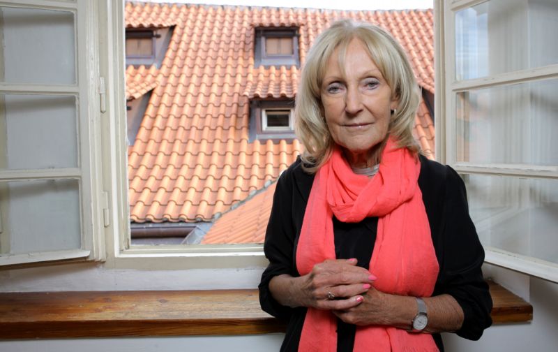 Světoznámá britská architektka českého původu Eva Jiřičná.
