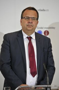 Ministr průmyslu a obchodu Jan Mládek.