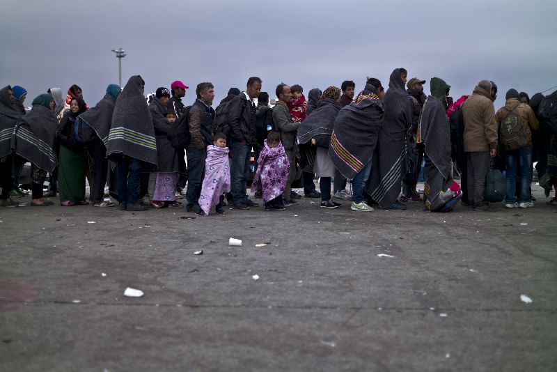 imigranti na území Rakouska.