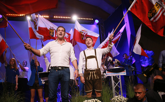 Radost v Horních Rakousích.