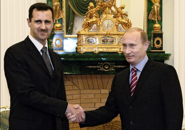 Asad a Putin se vzájemně podporují dlouhodobě.