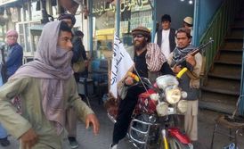 Radikální bojovníci organizace Taliban v Afghánistánu.