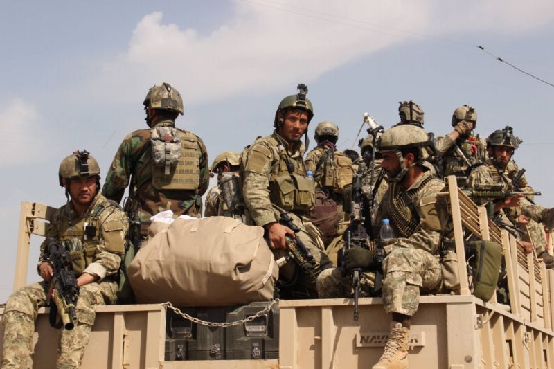 Afghánské speciální jednotky.