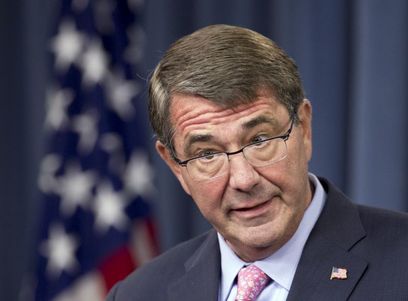 Ministr obrany USA Ashton Carter. 