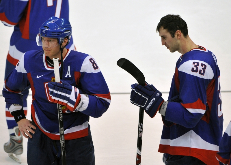 Marián Hossa, Zdeno Chára.