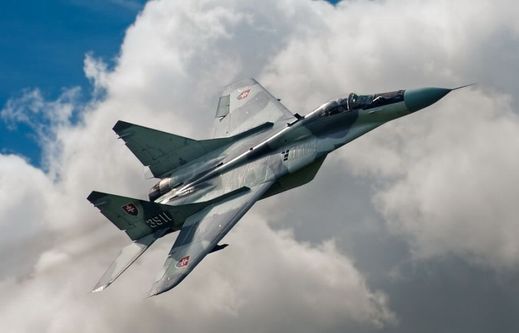Stíhací letoun MiG-29.