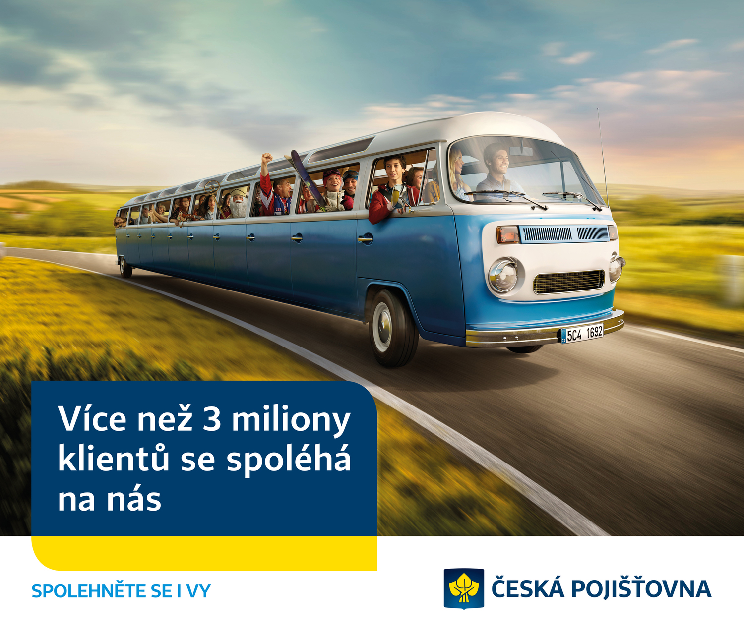 Kampaň České pojišťovny.